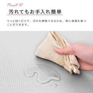キッチンマット 拭ける 60×240 台所マッ...の詳細画像5
