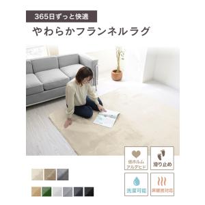 ラグ カーペット ラグマット 洗える 2畳 1...の詳細画像2
