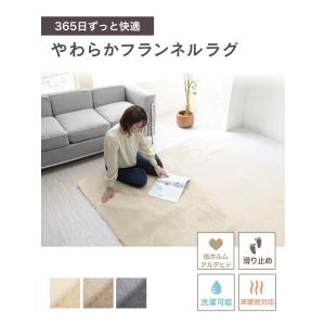 ラグ カーペット ラグマット 洗える 1畳 1...の詳細画像2