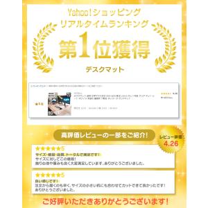 デスクマット 透明 クリア 光学マウス対応 9...の詳細画像1