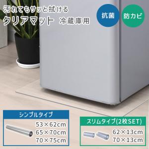 冷蔵庫マット 透明 下敷きマット クリア 70...の詳細画像1