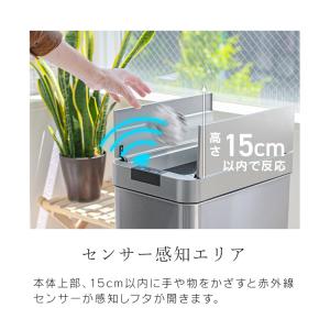 ゴミ箱 45リットル対応 自動開閉 おしゃれ ...の詳細画像5