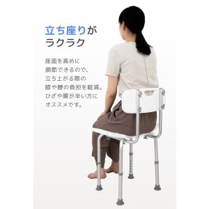 シャワーチェアー 介護用 車椅子 お風呂椅子 ...の詳細画像2