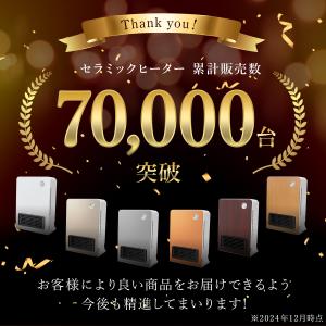 セラミックヒーター ファンヒーター 小型 人感...の詳細画像1