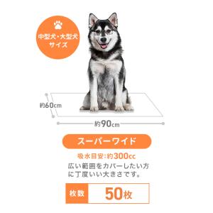 ペットシーツ ワイド レギュラー スーパーワイ...の詳細画像5