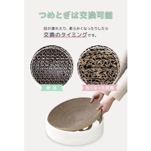 猫 爪とぎ 交換ボウル2枚セット Mサイズ ダ...の詳細画像2
