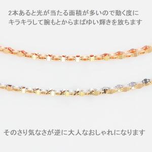 ブレスレット レディース K10 50代 40...の詳細画像2