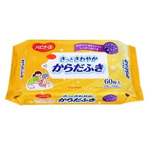 ピジョンタヒラ ハビナース さっとさわやかからだふき 60枚入 669200BC