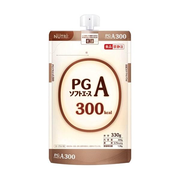 PGソフトエース 300kcal 半固形タイプ ヨーグルト味 400g×16パック入 ニュートリー ...