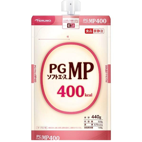 流動食 PGソフトエースMP 400kcal 半固形タイプ ヨーグルト味 533g×12パック入 P...