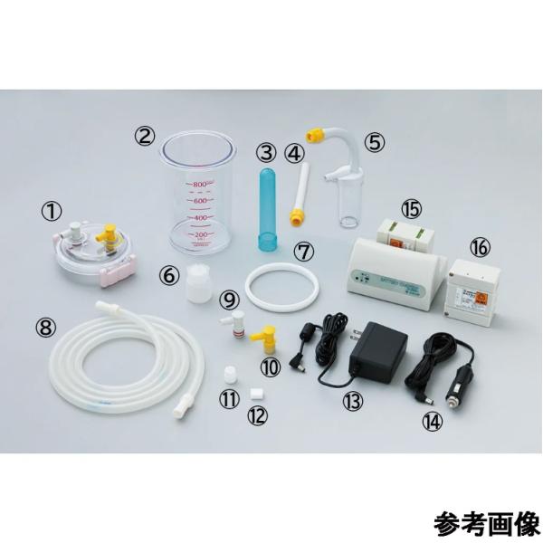 吸引瓶(パワースマイルハートKS-800用交換部品) 11400-019A 新鋭工業 1400308...