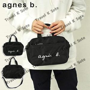 アニエスベー agnes b. ショルダーバッグ アンファン バッグ 2WAY ポシェット ショルダー ロゴ レディース ナイロン ハンドバッグ 軽量 出掛け