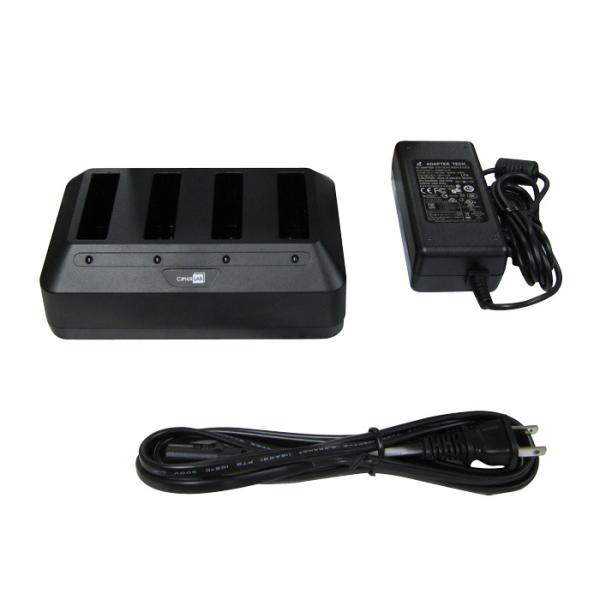 4スロットバッテリチャージャ CHC-RS31-4B ACアダプタ付 RS31用 タッチモバイルコン...