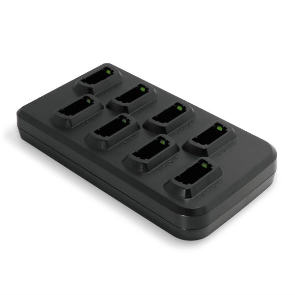 8スロットバッテリ充電器 CHGR-F68-BLK AirScan Finger用 黒 ウェルコムデ...