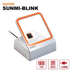 【5のつく日+4%】 USB接続 2次元バーコードリーダー SUNMI BLINK ハンズフリー 卓上 QRコード対応 業務用 法人向け｜welcom-barcode