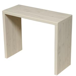 Welcome Wood フラワースタンド ウッドステージ WSW66H-GC ワイドタイプ 色は ガーデンクリーム｜Let流通サービス