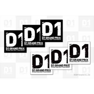 D1 オフィシャル ゴロ ステッカー 1枚  D1GP D1グランプリ ドリフト｜welcstore