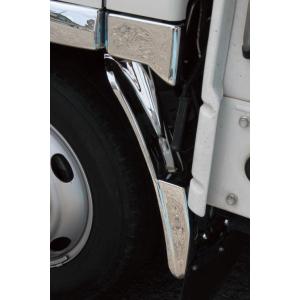 いすゞ エルフ 07 標準車 メッキマットガードカバー イスズ