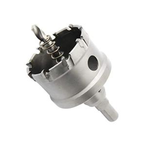 超硬 ホールソー ホールカッター ステンレス 鉄 金属 穴あけ タングステン合金チップ 切削直径60mm