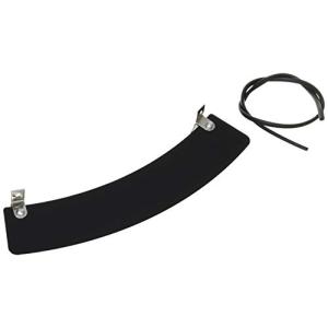 ポッシュ バイク用品 フロントフェンダープレート ブラック ユニバーサル 010015-06