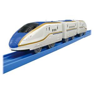 タカラトミー 『 プラレール ES-04 E7系新幹線かがやき 』 電車 列車 おもちゃ 3歳以上 玩具安全基準合格 STマーク認証 PLARA｜weleda