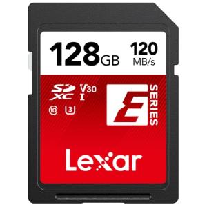Lexar SDカード 128GB SDXCカード - 最大読込120MB/秒 書込45MB/秒 UHS-I U3 V30 Class 10 4