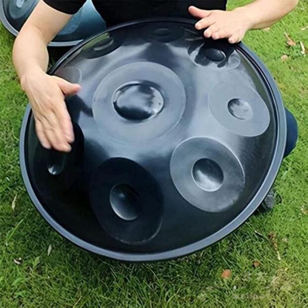ハンドパン 9ノート Dマイナー 432Hz 窒化スチール Welina マニュアルチューニング ケ...