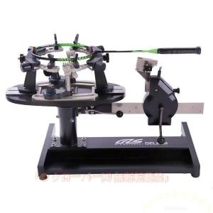 手動ストリングマシン バドミントン用 ガット張り機 Welina（株） ハンドル式で安定 テニスラケットにも対応 自宅張替え 練習/部活メンテに