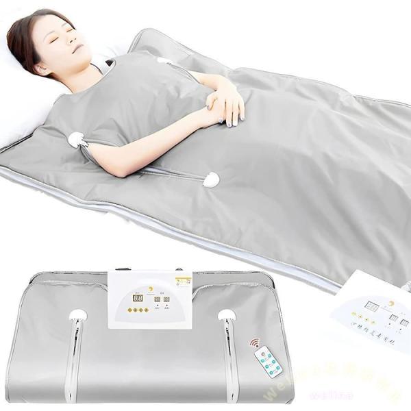 サウナブランケット 家庭用 80度 ヒートマット 岩盤浴 Welina 自宅で一人用ホームサウナ 発...