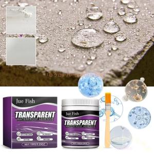 高温/低温に強い透明防水接着剤、透明防水接着剤 強力 屋外 浴室 屋根 速乾 耐久 防水補修剤 水漏れ補修剤 透明防水塗料 コーキング剤 浸透性防水剤 防