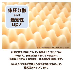 マットレス クイーン 三つ折りマットレス 高反...の詳細画像5