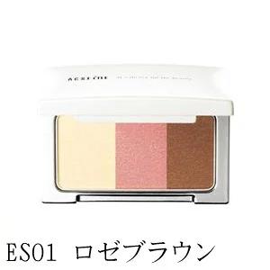 ACSEINE（アクセーヌ） フェイスカラー アイシャドウ 『ES01 ロゼブラウン』 〜アイシャド...