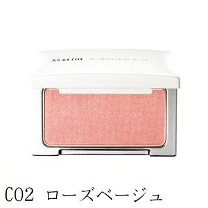 ACSEINE（アクセーヌ） フェイスカラー チーク 『C02 ローズベージュ』