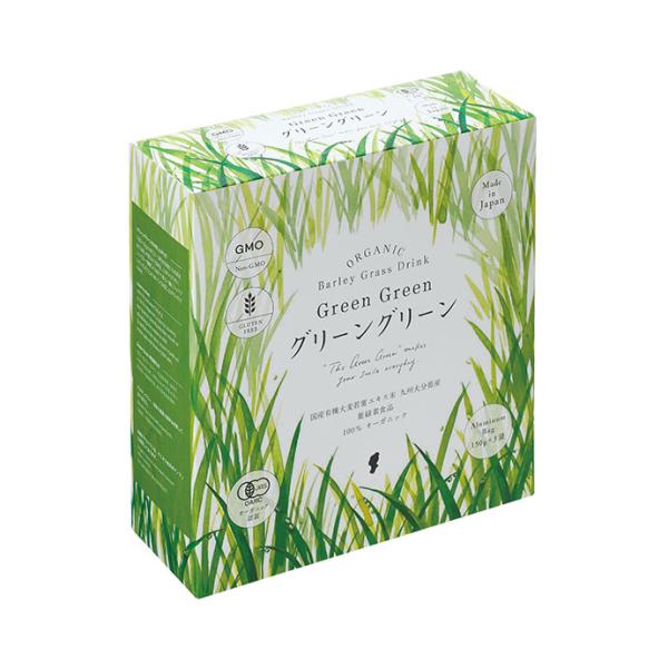 ハリウッド化粧品 グリーングリーン EX 150g×3袋 〜国産有機大麦若葉葉緑素ドリンク〜