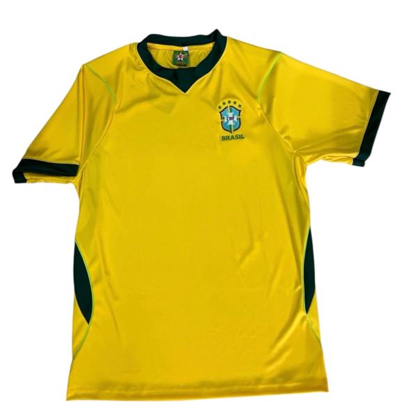 ブラジル代表　ホーム　2026年W杯モデル 海外 サッカー  ユニフォーム トップス Tシャツ 半袖...