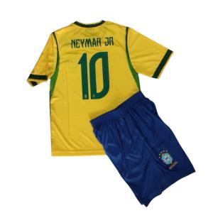 ネイマール背番号10 ブラジル代表(ホーム)2026年W杯モデル　子供用 海外 サ ッカー トップス Tシャツ ズボン 半袖