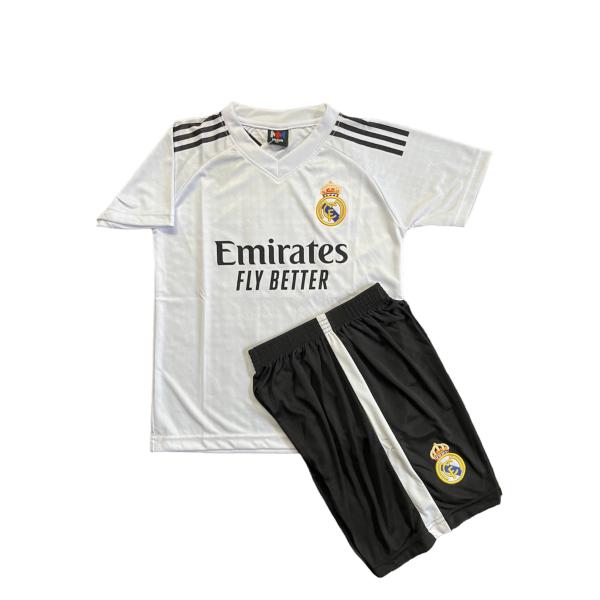 レアルマドリード ホーム 24/25 子供用 海外 サッカー レプリカ ユニフォーム トップス Tシ...