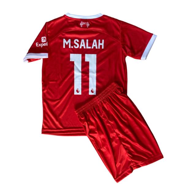 サラー 背番号11 リバプール ホーム 23/24 子供用 海外 サッカー レプリカ ユニフォーム ...