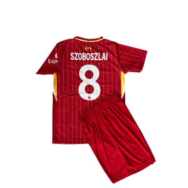 ソボスライド背番号8 リバプール ホーム 24/25 子供 ユニフォーム   海外 サ ッカー レプ...