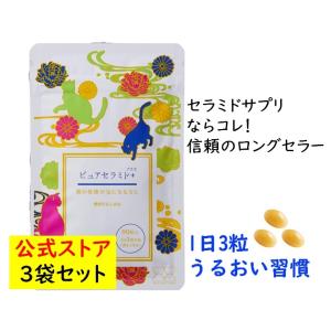今日まで2700円 90日分 アウトレット モイスト うるおう サプリ セラミド ウェルメソッド スクワラン ピュアセラミド+3袋