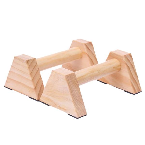 PIENSE プッシュアップバー 腕立て ディップスバー スタンド 木製 30cm 倒立 筋トレ ト...