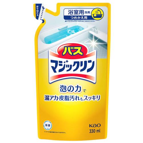 花王 バスマジックリン 泡立ちスプレー つめかえ用 (330mL) 詰め替え用 マジックリン 浴室用...