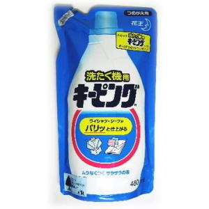 洗たく機用キーピング 洗濯のり 詰め替え 480ml キーピング 4901301749963 爽快ドラッグ 通販 Yahoo ショッピング