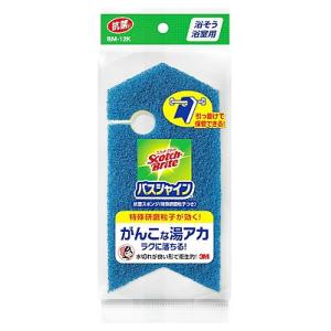 スリーエムジャパン　3M　スコッチ・ブライト　バスシャイン　抗菌スポンジ　特殊研磨粒子つき　(1個)...
