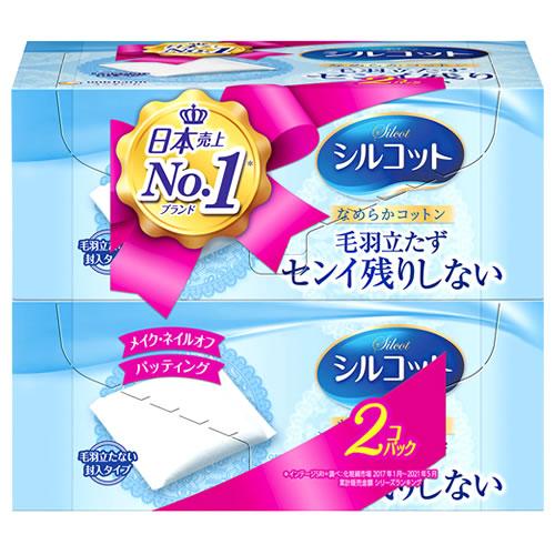ユニチャーム　シルコット　なめらか仕立て　(82枚×2個)