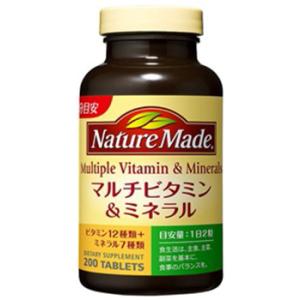 大塚製薬 ネイチャーメイド マルチビタミン&amp;ミネラル 100日分 (200粒) ベースサプリメント ...