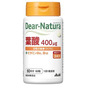 アサヒ ディアナチュラ 葉酸 60日分 (60粒) ビタミンE ビタミンB12　※軽減税率対象商品