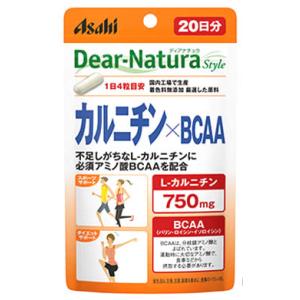 アサヒ ディアナチュラ スタイル カルニチン×BCAA 20日分 (80粒) L-カルニチン　※軽減...