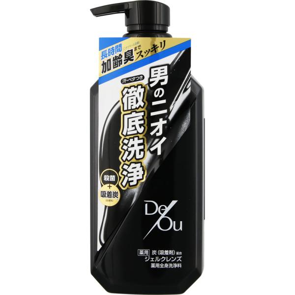 ロート製薬 デ・オウ 薬用クレンジングウォッシュ ポンプタイプ (520mL) メンズボディソープ　...
