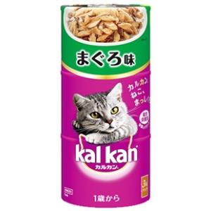 マースジャパン　カルカン　ハンディ缶　1歳から　まぐろ味　(160g×3缶)　キャットフード　ウェット　猫缶｜wellness-web